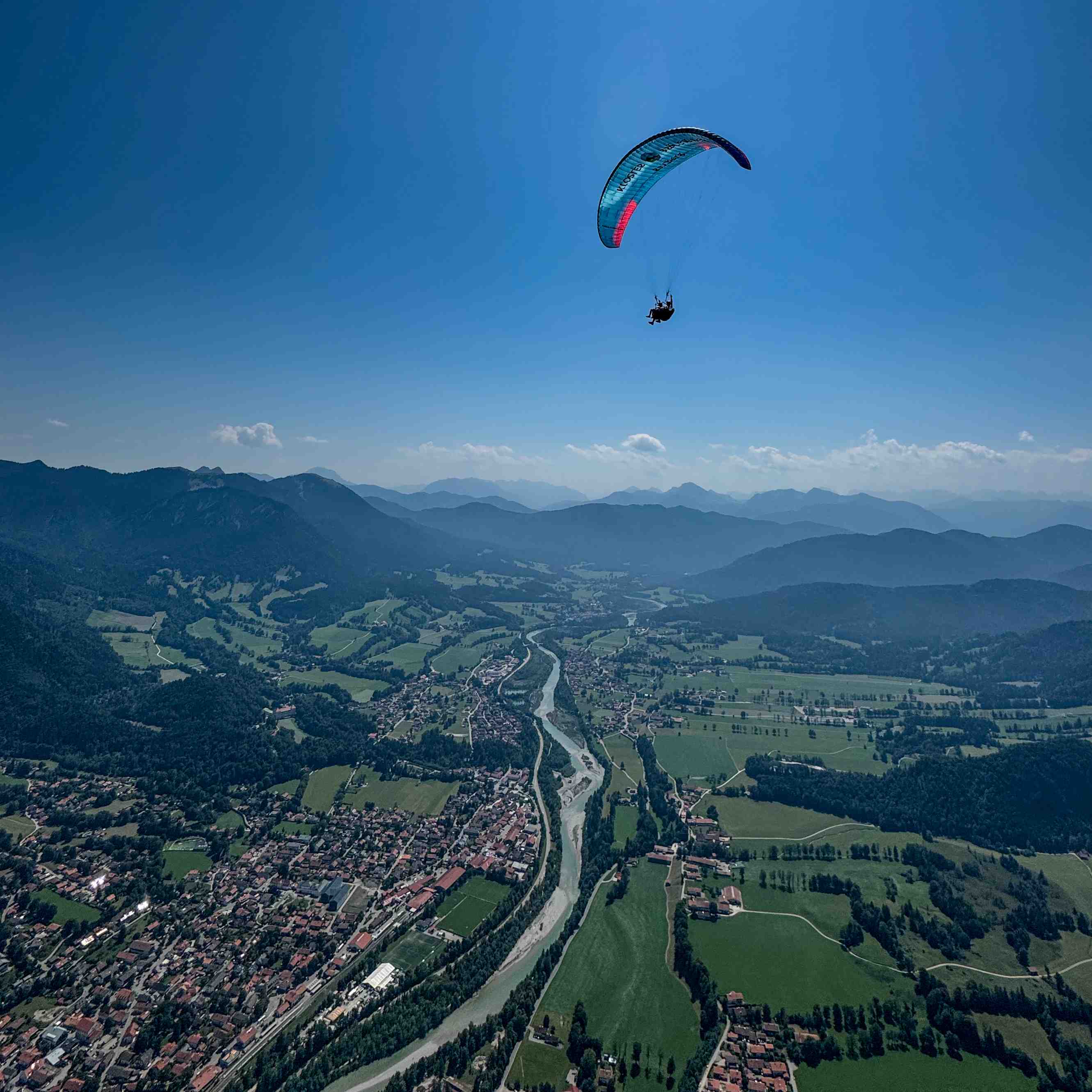 Tandem Paragliding Brauneck - Gleitschirmfliegen